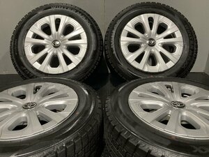 【DUNLOP WINTER MAXX WM02 195/65R15】スタッドレス【TOYOTA 50プリウス 純正ホイール 15インチ 6.5J5HPCD100+40】19年製 バリ溝 (MTR174)