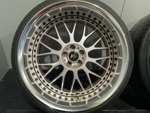 【HANKOOK 215/35ZR19 225/35ZR19】夏タイヤ【WORK VS-XX ダブルエックス 19インチ 9.5J/10J5HPCD100-9/-16】希少 深リム 86 BRZ等 MTE597_画像2