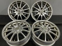 BS BRIDGESTONE ECO FORME SE-10 エコフォルム 社外ホイール 15インチ 4本 5J4HPCD100+39 アクア ヤリス ヴィッツ等　(MHA185)_画像1