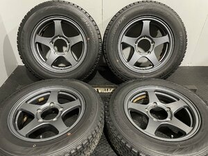 【HANKOOK Dynapro i cept 175/80R16】スタッドレス【MANARAY 16インチ 4本 5.5J5HPCD139.7+22】バリ溝 ジムニー　(MTR173)