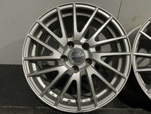 A-TECH SCHNEIDER エーテック シュナイダー 社外ホイール 17インチ 4本 7J5HPCD114.3+48 CX5 エクストレイル等　(MHB211)_画像2