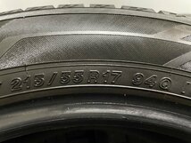 YOKOHAMA ice GUARD iG60 215/55R17 17インチ スタッドレス 4本 バリ溝 クラウン ジューク ヴェゼル等　(MTO172)_画像9