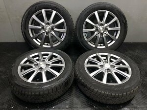 【YOKOHAMA ice GUARD iG60 155/65R14】スタッドレス【GRASS 14インチ 4.5J4HPCD100+45】19年製 タント スペーシア等　(VTM003)