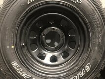 【DUNLOP GRANDTREK MT2 LT225/75R16】夏タイヤ【デイトナ 16インチ 6J5HPCD139.7】ホワイトレター リフトアップジムニー等　(VTY857)_画像5