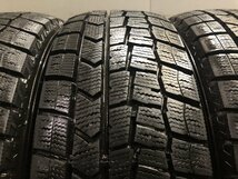 DUNLOP WINTER MAXX WM02 185/65R15 15インチ スタッドレス 4本 22年製 バリ溝 フリード アリオン イスト デミオ等　(KTL074)_画像6