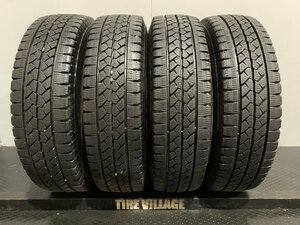 BS BRIDGESTONE BLIZZAK VL1 195/80R15 107/105L LT 15インチ スタッドレス 4本 19年製 バリ溝 ハイエース キャラバン等　(KTD017)