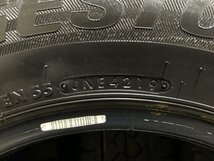 BS BRIDGESTONE BLIZZAK VL1 195/80R15 107/105L LT 15インチ スタッドレス 4本 19年製 バリ溝 ハイエース キャラバン等　(KTD017)_画像10