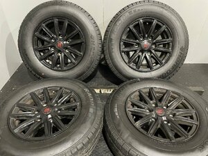 【HANKOOK RA08 195/80R15C 107/105L LT】夏タイヤ【SEIN 15インチ 6J6HPCD139.7+33】21年製 バリ溝 ブラック 200系ハイエース等 (MTY67MY)