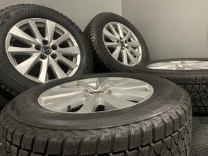 【BS BLIZZAK DM-V2 225/65R17】スタッドレス【MAZDA CX-5 純正ホイール 17インチ 7J5HPCD114.3+50】バリ溝　(MTE608)