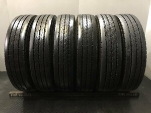 BS BRIDGESTONE DURAVIS R205 7.50R16LT 12PR 16インチ トラックタイヤ 夏タイヤ 6本 19年製 バリ溝　(KTO047)