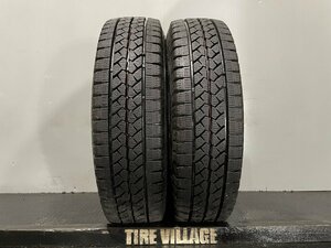 BS BRIDGESTONE BLIZZAK VL1 195/80R15 107/105L LT 15インチ スタッドレス 2本 19年製 バリ溝 ハイエース キャラバン等　(MTI531)