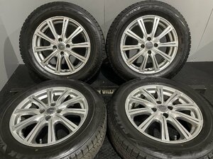 【BS BLIZZAK VRX2 195/65R16】スタッドレス【MiLLOUS 16インチ 6J4HPCD100+42】19年製 バリ溝 ライズ ロッキー等　(MTP212)