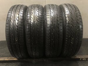 DUNLOP ENASAVE EC202 155/65R14 14インチ 夏タイヤ 4本 19～20年製 バリ溝 ワゴンR ミライース N-ONE スペーシア等　(VTI980)