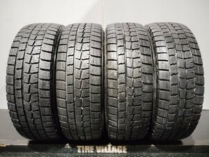 DUNLOP WINTER MAXX WM01 205/60R16 16インチ スタッドレス 4本 バリ溝 ビアンテ ヴォクシー ジューク エクシーガ等　(KTD025)