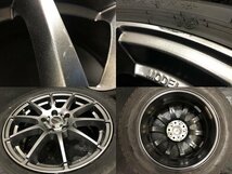 タイヤ走行短め【GOODYEAR ICENAVI7 215/60R17】スタッドレス【SCHNEIDER 17インチ 7J5HPCD114.3+48】20年製 C-HR エスティマ等　(KTL072)_画像7