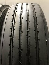 札幌発 引取OK BS RIB R173 245/80R17.5 133/131J 17.5インチ トラックタイヤ 夏タイヤ 6本 21年製 バリ溝 4t 増トン 　(KTS037)_画像7