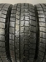 DUNLOP WINTER MAXX WM02 195/65R16 16インチ スタッドレス 4本 21年製 バリ溝 ライズ ロッキー アテンザセダン等　(KTM051)_画像3