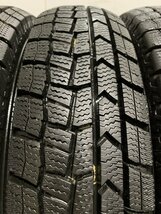 DUNLOP WINTER MAXX WM02 145/80R13 13インチ スタッドレス 4本 21年製 バリ溝 モコ タント ワゴンR キャロル N-BOX等　(MTA721)_画像3