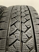 BS BRIDGESTONE BLIZZAK VL1 195/80R15 107/105L LT 15インチ スタッドレス 4本 19年製 バリ溝 ハイエース キャラバン等　(KTD017)_画像2