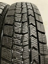 DUNLOP WINTER MAXX WM02 145/80R13 13インチ スタッドレス 4本 21年製 バリ溝 モコ タント ワゴンR キャロル N-BOX等　(MTA721)_画像2