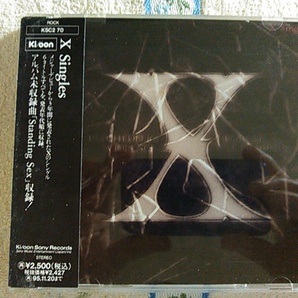 X JAPAN SINGLES シングルス ベストCD【帯付!】☆送料無料! KSC2-70 エックス・ジャパン ベストアルバムの画像1