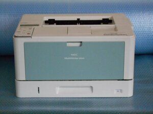 NEC MultiWriter 8600 (PR-L8600) A3レーザープリンター 3万枚台/トナー交換予告あり/日焼有