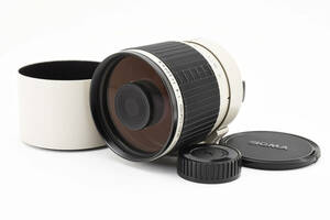 ★極上美品★SIGMA MIRROR-TELEPHOTO MULTI-COATED 600mm F8 ホワイト ペンタックス用 Kマウント★　R4999＃440