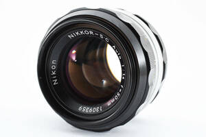 ★良品★NIKON ニコン NIKKOR-S.C Auto 50mm f1.4★　R5084＃30