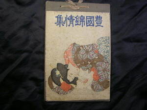 Art hand Auction Toyokuni-Kinjoshu, 11 beautés, 1 impression finale sur bois imprimée à la machine + 10 premières impressions offset, tirages de taille moyenne, Reliure japonaise, Taisho 10 : estampes japonaises sur bois, etc., expédition 188 yens, Peinture, Ukiyo-e, Impressions, Portrait d'une belle femme