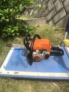 エンジンチェーンソー STIHL MS170C エンジンチェンソー ジャンク品