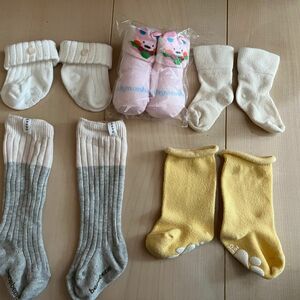 新生児用靴下5足セット（バラ売りしません）