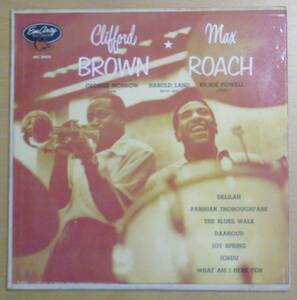 レコード〈 LP〉クリフォード・ブラウン /マックス・ローチ (Clifford Brown And Max Roach) 