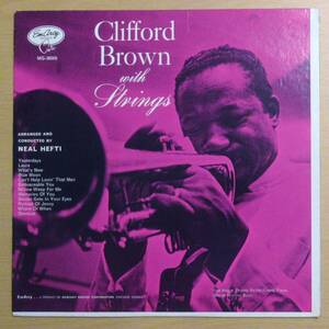 レコード〈 LP〉クリフォード・ブラウン (CLIFFORD BROWN) CLIFFORD BROWN WITH STRINGS