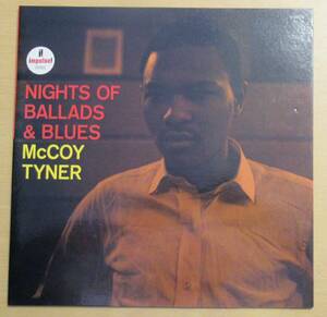 レコード〈 LP〉マッコイ・タイナー（ McCOY TYNER） NIGHTS OF BALLADS & BLUES