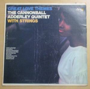 レコード〈 LP〉キャノンボール・アダレイ（CANNONBALL ADDERLEY QUINTET WITH STRINGS）GREAT LOVE THEMES