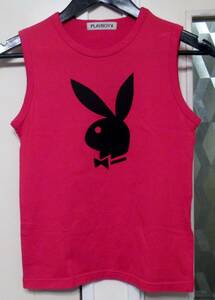  Play Boy (PLAYBOY) running tank top cotton 100% size :M