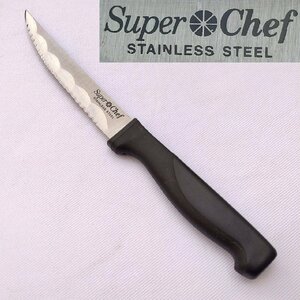  сыр нож Super Chef STAINLESS STEEL лезвие длина примерно 115. маленький размер кухонный нож мелкий нож европейского типа кухонный нож ножи столовый нож . шт режущий инструмент [9682]