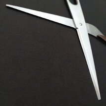 鋏 SUPER ELEX STAINLESS STEEL 全長約200㎜ はさみ ハサミ 文房具 【7398】_画像5