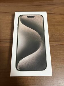 【美品】iPhone 15 PRO 128GB ナチュラルチタニウム　SIMフリー