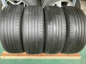 [T24E07D] ダンロップ　エナセーブ　EC300+ 夏タイヤ　ノーマルタイヤ　オンロード　オンロードタイヤ　215/50R18 4本セット