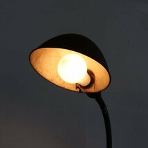 ヴィンテージ グースネック デスクランプ/ インダストリアル アンティーク アメリカ USA ライト 照明 ディスプレイ LAMP ＃602-10-176-215_画像2