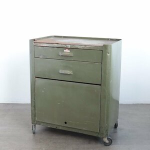 #4788 American Vintage [Ford] Ford Tool Cabine Garage Cabinet Industrial Motor Merbune