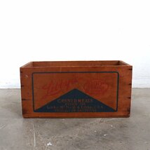 アメリカ ヴィンテージ 木箱 / クレート アンティーク ウッドボックス WOODEN BOX キャンプ USA 雑貨 ディスプレイ #510-20-157-179_画像2
