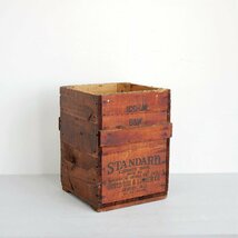 アメリカ ヴィンテージ 木箱 STANDARD【#5481】UNITED BOX & LUMBER CO. アンティーク ウッドボックス WOOD BOX_画像1