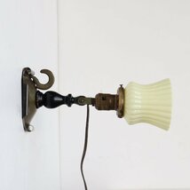 1935s アンティーク ウォールランプ /ヴィンテージ ブランケットライト ライト アメリカ 壁掛け 照明 インテリア＃510-70-21-443_画像6