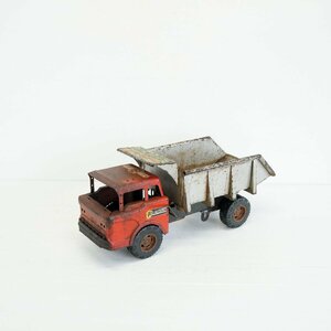 1950's-60's [Marx Toys] Vintage toy truck / POWER HOUSE dump toy toy display small articles #510-55-247-284