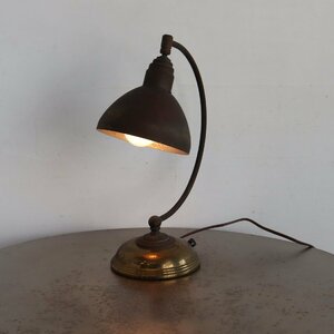 1940s ヴィンテージ デスクランプ/ インダストリアル アンティーク アメリカ USA ライト LAMP 照明 ディスプレイ＃602-35-233-210