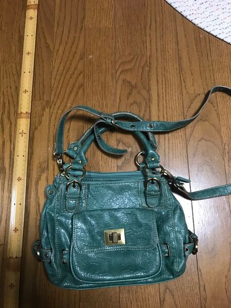 ショルダーバッグ chou chou de sac ハンドバッグ シュシュデサック かばん エメラルドグリーン 緑 レディース鞄