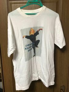 半袖Tシャツ　おわら風の盆　 プリントTシャツ　越中　　OWARA KAZ NO BON メンズ　lサイズ 昭和レトロ　雑貨