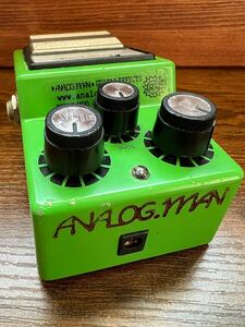 ★Analog.man TS-9 808 Ibanez TS9 Tube Screamer アナログマン mod品 動作確認済